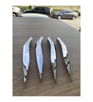 Clio 5 Sis Far Çıtası  4 Parça 2019 ve Sonrası Paslanmaz Çelik (Metal)
