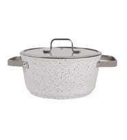 Porland Bianco Kapaklı Derin Tencere 20 cm 04STY003251