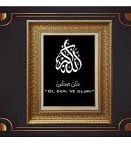 ÖZEL SERİ PASPARTULU TABLO A323