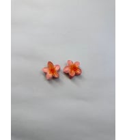 2 Adet, Renkli  Mandallı 3 cm Lotus Çiçeği Toka Kadın/Kız/Çocuk (Karışık)