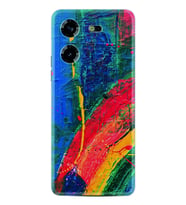 Tecno Pova 5 Kılıf Silikon Desen Özel Seri Ressam Sulu Boya 1600