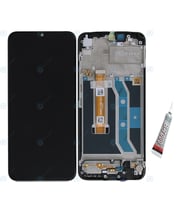 REALME C21Y Ekran Dokunmatik Çıtalı (SİYAH) B7000 YAPIŞTIRICI