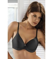 Le Jardin 9400-B Destekli-Balenli Micro Soft Sütyen (Siyah)