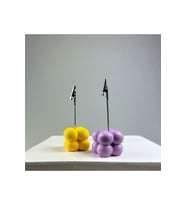 Bubble Not Tutucu 2'li Set ( Sarı - Lila )
