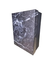 GIPTA MIDNIGHT MARBLE DİKDÖRTGEN HEDİYE KUTUSU BX3367 E NO:6 270x360x140mm - TEKLİ