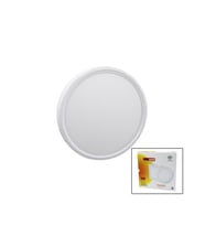 NİSALUCE EPL-24SÜ 24W BEYAZ METAL KASA SIVA ÜSTÜ YUVARLAK LED SLİM PANEL 1680LM BEYAZ=6500K 30.000 SAAT ÖMÜR (5343)