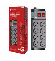 Fulltech FTR-08 8'li Termal Akım Korumalı Priz