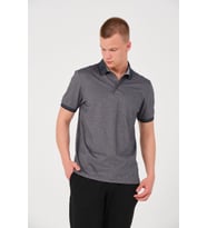 Erkek Düz Renk Cepli Polo Yaka Tişört T-shirt