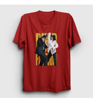 Presmono Unisex Kırmızı Dance V2 Film Pulp Fiction T-Shirt 248918tt