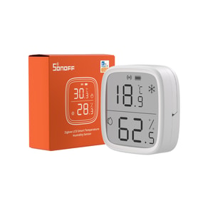 SONOFF SNZB-02D ZigBee LCD Ekranlı Akıllı Sıcaklık ve Nem Sensörü