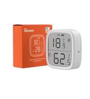 SONOFF SNZB-02D ZigBee LCD Ekranlı Akıllı Sıcaklık ve Nem Sensörü