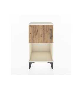 Arges Komodin 2 Raflı Tek Kapaklı 44x30x80 Aytaşı-Çam