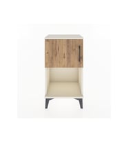 Arges Komodin 2 Raflı Tek Kapaklı 44x30x80 Aytaşı-Çam