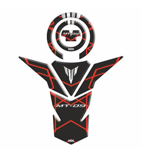 Yamaha Mt09 2013 - 2018 Uyumlu Tank Pad Set 007