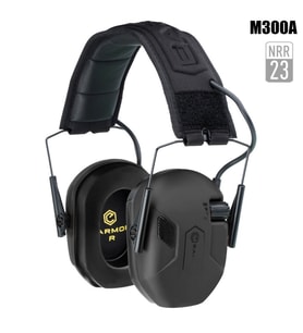 EARMOR M300A Elektronik Atış Kulaklığı Kulak Koruması Siyah M300A-BK