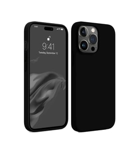 Apple İphone 15 Pro Kılıf First Silikon - Siyah