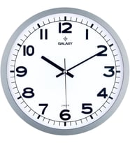 Galaxy Duvar Saati̇ -Metal Kordon Gri̇