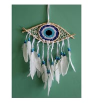 Rüya Kapanı Düş Kapanı Dream Catcher Göz Tasarımı