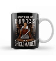 Don t Call Me Princess I m A Shield Maiden Viking Kupa Bardak Porselen