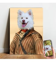 Sevimli Kedi, Köpek Doslarınıza Özel Kişiselleştirilmiş Mdf Tablo A8