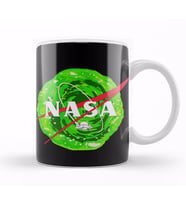 Nasa Ufo Rick and Morty Kupa Bardak Porselen
