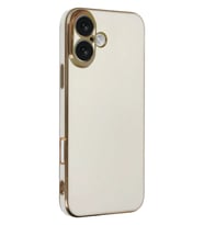 Newface Apple iPhone 16 Kılıf Volet Silikon - Beyaz
