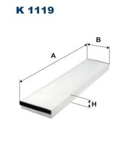 FILTRON K1119 Polen Filtresi 64311496710