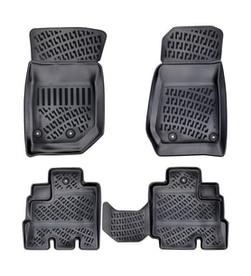 Rizline Jeep Wrangler Rubicon 2006-2018 JK 3D Havuzlu Paspas