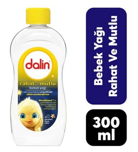 Dalin Rahat Ve Mutlu Bebek Yağı 300 Ml 8690605062071