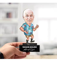 Emekli Babam Karikatürlü Biblo