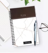 Kişiye Özel Defter, Gümüş Renk Metal Kalem Hediye Seti