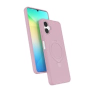 Northcity Samsung Galaxy A06 Uyumlu Regal Magsafe Standlı Kapak - Açık Pembe