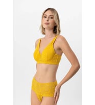 Pierre Cardin Boş Kap Toparlayıcı Sütyen Takım (Hardal)