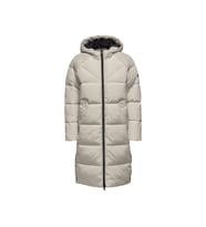Only Onlamanda Long Puffer Coat Kadın Günlük Mont 15233425-PUMICE-STONE Krem