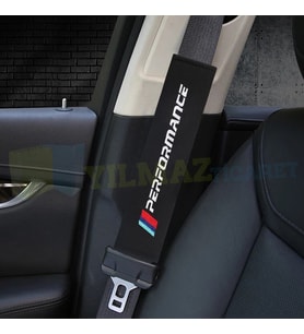 Bmw M Performance Logo Nakışlı Emniyet Kemer Kılıfı Ped 2 Adet