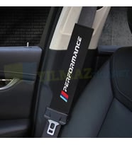 Bmw M Performance Logo Nakışlı Emniyet Kemer Kılıfı Ped 2 Adet