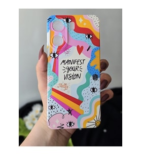 Xiaomi Redmi 13C Uyumlu Baskılı Şeffaf Telefon Kılıfı