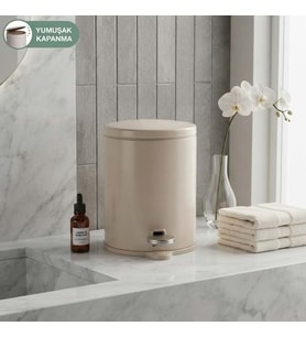 -CİGO PEDALLI ÇÖP 6LT BEJ-100667