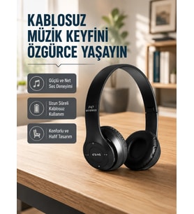 Kablosuz Bluetooth Kulaklık – Suya Dayanıklı Ve Uzun Ömürlü Kullanım