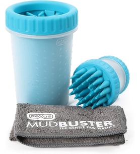 Dexas Mudbuster Taşınabilir Evcil Hayvan Temizleme Kiti, Pençesi Yıkayıcı, Evcil Hayvan Banyo Fırça