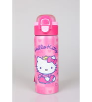 x Dekomus Lisanslı Hello Kitty Love Shine Collection 600 ML Çift Fonksiyon Kapaklı Çelik Matara