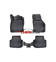 Seat Leon Manuel Vites 3D Havuzlu Paspas 2023 Siyah