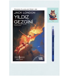 Yıldız Gezgini - Jack London - 9786053322863 İş Bankası Kültür Yayınları - (KALEM VE NOT DEFTERLİ) (Krem)