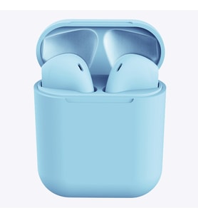 Inpods 12 TWS Stereo Kablosuz Kulaklık HD Mini Akıllı Bluetooth Kablosuz Mavi