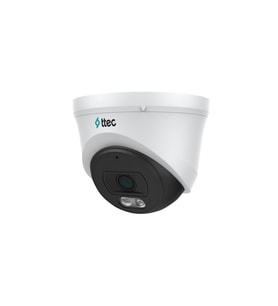 Ttec IPDP-2330M-M/SL-Lite 2mp 2.8mm Sabit Lens Dahili Sesli Gece Renkli IP Dome Kamera Sadece PoE İle Çalışır (Beyaz)