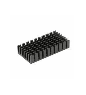 25mmx50mmx10mm Alüminyum Soğutucu Pasif Isı Emici Radyatör Peltier Led Elektronik Devre Entegre Vga
