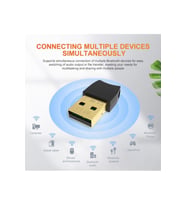 Plentiful Bluetooth V5.3 Usb Mini Bluetooth Adaptör Dongle 20mt Kablosuz Adaptör (ÇOKLU CİHAZ DESTEĞİ SAĞLAR)