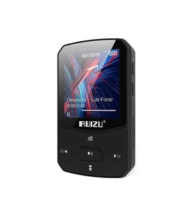 Ruizu X52 MP3 Çalar Bluetooth 5.0 8GB FM Radyo Pedometre Saat
