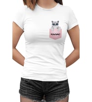 Meowsome Beyaz Bayan Tshirt