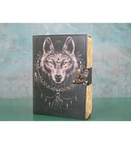 Periboia Kurt Büstü Deri Defter (Karışık)